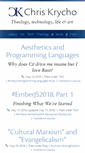 Mobile Screenshot of chriskrycho.com
